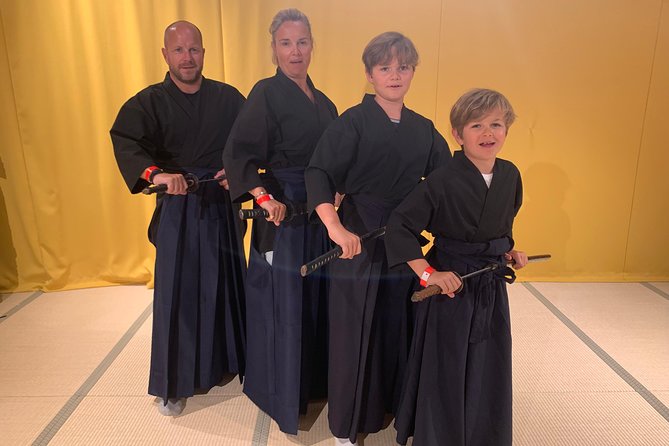 Samurai Sword Experience (Family Friendly)at SAMURAI MUSEUM TOKYO - The Museum Tour: a compact look at Samurai and Ninja artifacts