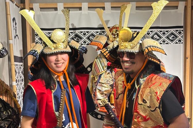 Samurai Sword & Sushi Experience with Chef Live Shows in Asakusa - Samurai armor photos: what the first part is really about