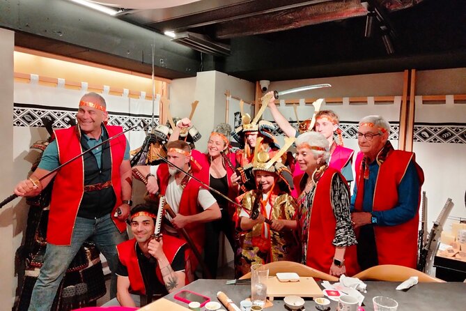 Samurai Sword & Sushi Experience with Chef Live Shows in Asakusa - The tasting lineup: premium sushi bites plus Wagyu, caviar, and crab