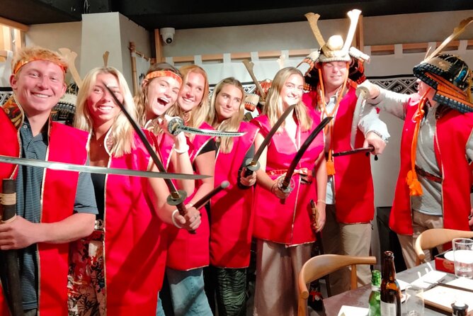 Samurai Sword & Sushi Experience with Chef Live Shows in Asakusa - Sushi chef instruction: making nigiri and dashimaki in front of you