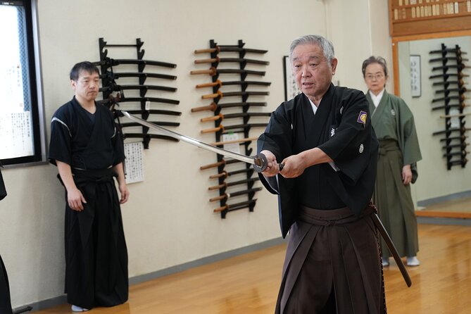Samurai Sword Training and Katazome Dyeing Experience in Tokyo - Toy-sword defensive training: how to get the most out of 30 minutes