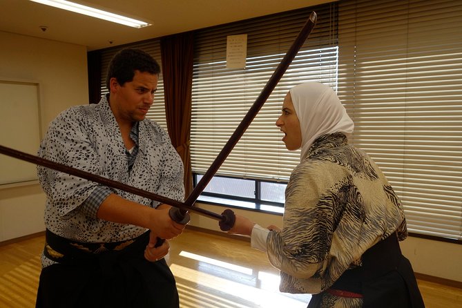Samurai Training Tokyo Asakusa - Start in Hanakawado: Costume Up, Sword Photo First