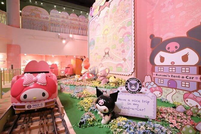 Sanrio Puroland Tokyo Ticket - My Melody and Kuromi Mymeroad Drive: a themed ride change of pace