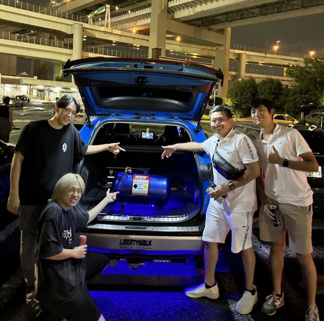 Secret Car Meet: R34 Skyline Car Club Membership - Yokohama’s GaijinTuned store stop and optional Instagram moments