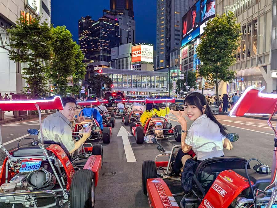 Shibuya#2 Go Karting Tour with Funny Costume - Key Highlights You Actually Feel