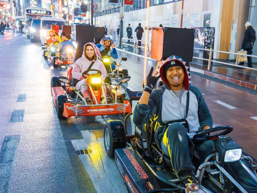 Shibuya#2 Go Karting Tour with Funny Costume - Safety Briefing That Keeps the Fun on Track