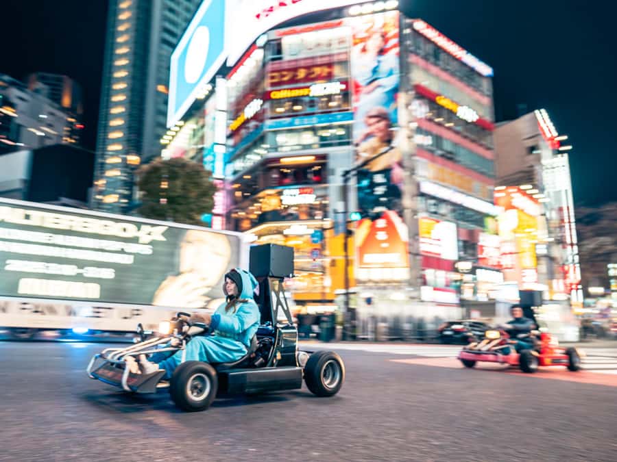 Shibuya#2 Go Karting Tour with Funny Costume - Getting Checked In at Akiba Kart Shinjuku