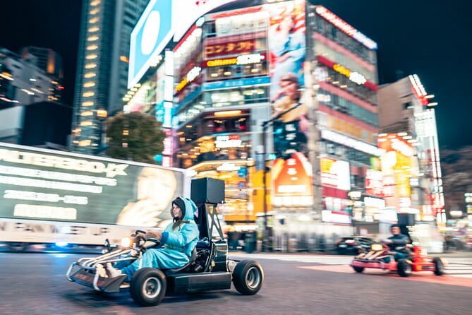 Shibuya Go Karting Tour with Funny Costume - What this Shibuya go-kart tour feels like in real life