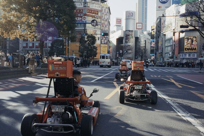 Shibuya Official Street Go-Kart in Shibuya Annex - What you get for $69.64, and how camera upgrades change the value