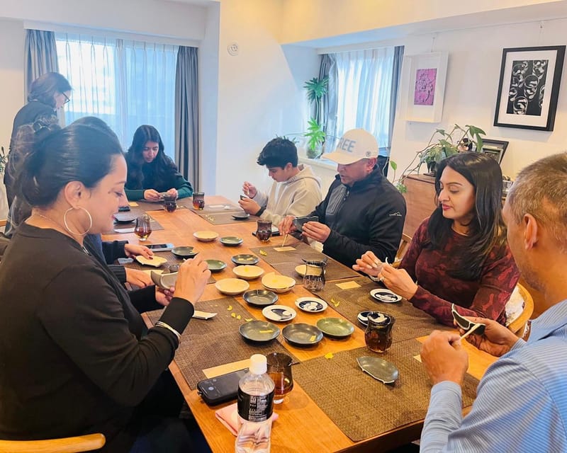Shibuya Tokyo: Modern Kintsugi Workshop in Shibuya - Matcha and seasonal sweets, the wabi sabi mindset prep