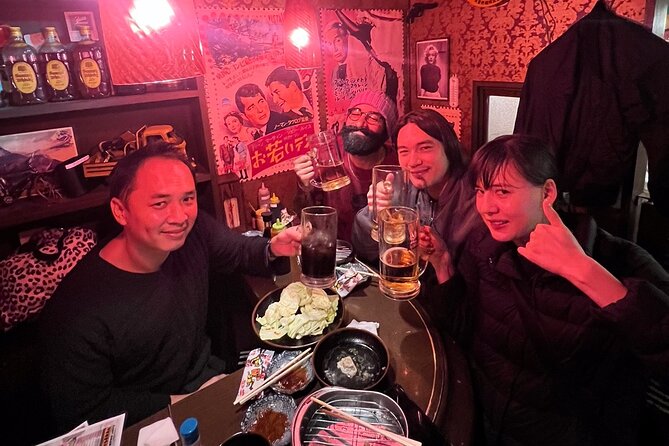 Shinjuku Food and Drink Walking Tour - Meeting points and the route logic in one simple picture