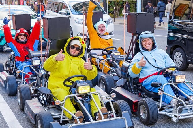 Shinjuku Go Karting Tour with Funny Costume - Shinjuku at Go-Kart Speed, in a Costume You Actually Want to Wear