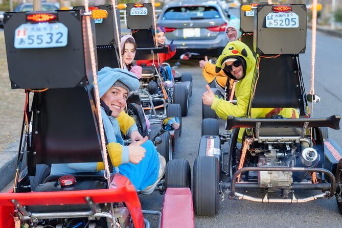 Shinjuku Go Karting Tour with Funny Costume - Driving Setup: Automatic Karts, Seat Adjustments, and What 60 km/h Feels Like
