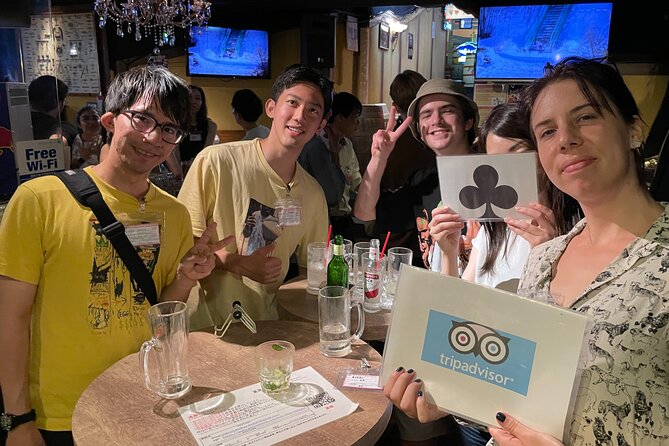 Shinjuku Locals &Traveller Meet&Drink Experience Solo going Party - English in the room, Japanese practice welcome