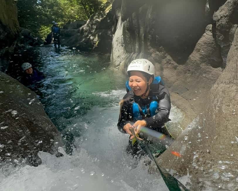 Shizuoka : Mt Fuji Secret Canyon River Trekking - The secret waterfall moment, plus canyoning-style fun when conditions allow