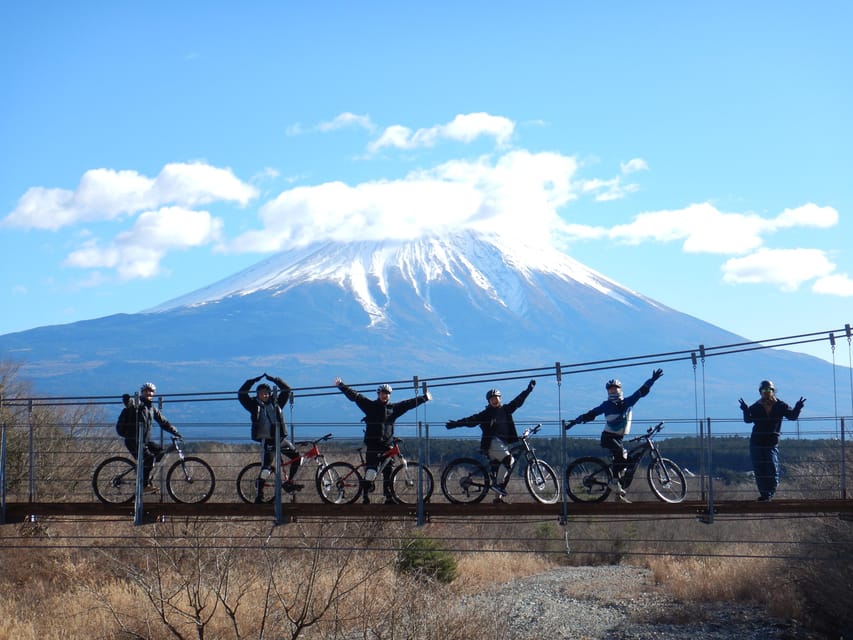 Shizuoka : Private Adventure E-bike Tour around Mt Fuji - Lava caves: the hands-on nature break that makes the day feel special