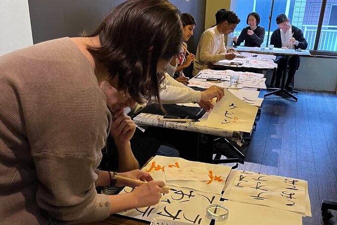 Small Group Japanese Calligraphy Workshop Experience - What actually happens during the 1-hour workshop