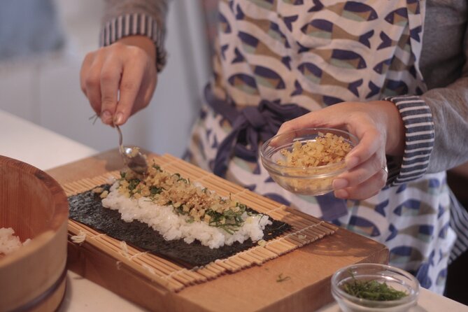 Small Group Sushi roll and Tempura Cooking Class in Nakano - Key points to know before you go