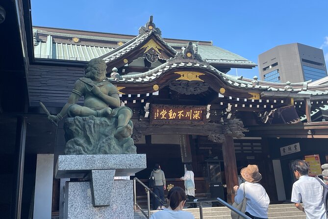 Sumida Riverside Walk:Garden＆Temple Ritual(4 Meeting Points) - Naritasan Fukagawa Fudo-do: a temple with weight and meaning