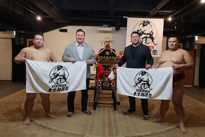 【SUMO FESTIVAL】Tokyo Ginza: Sumo Show & Photo Experience - Finding the Venue in Ginza: The One Logistics Trick That Matters