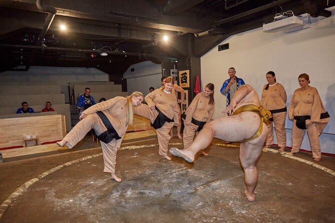 【SUMO FESTIVAL】Tokyo Ginza: Sumo Show & Photo Experience - The Challenge Moment: Retired Wrestler, Lottery If Crowded