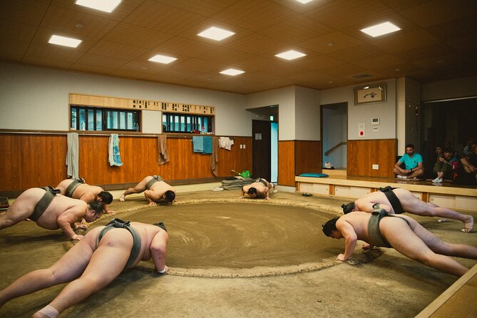 Sumo Wrestlers Morning Practice Tour – Tokyo Sumida District - Stop 1, Oshiage: meet your guide and get the sumo basics first