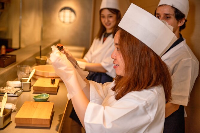 Sushi Making in Tokyo at a Michelin-Listed Restaurant - Small Group Style, English Guide, and Dietary Needs