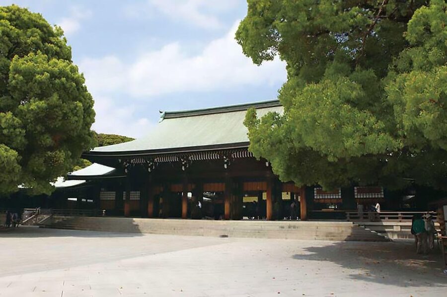 Tokyo: 1 Day Bus Tour with Meiji-Jingu,Odaiba,lunch&Skytree - Meiji-Jingu: forest calm, torii moments, and tea that breaks the day up