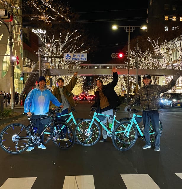Tokyo: 2-Hour Night Bike Tour of the City's Hidden Gems - Key things that make this neon night ride special