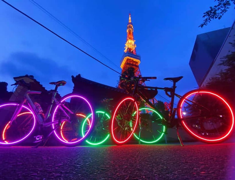 Tokyo: 2-Hour Night Bike Tour of the City's Hidden Gems - What to bring (and what not to do) for a stress-free night ride