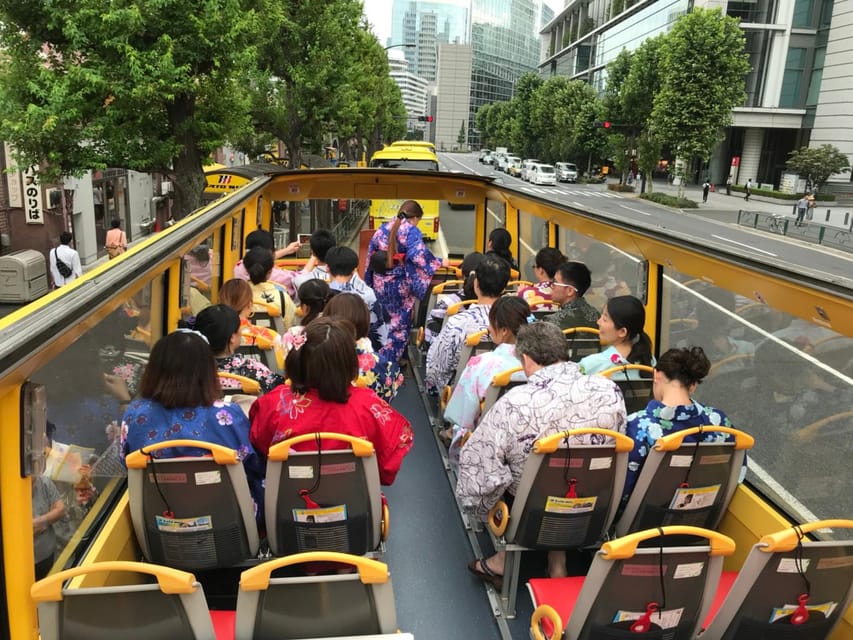 Tokyo: 60min Panoramic Open Top Bus Tour with Audio Guide - The skyline and landmark run: Hibiya, the Diet Building, Toranomon, Tokyo Tower