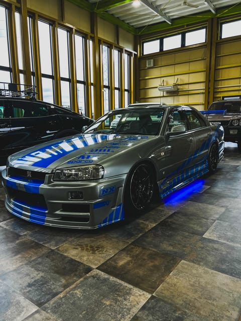 Tokyo and Daikoku by night in a Fast and Furious Skyline 34 - Private or small group: why the format matters on this ride