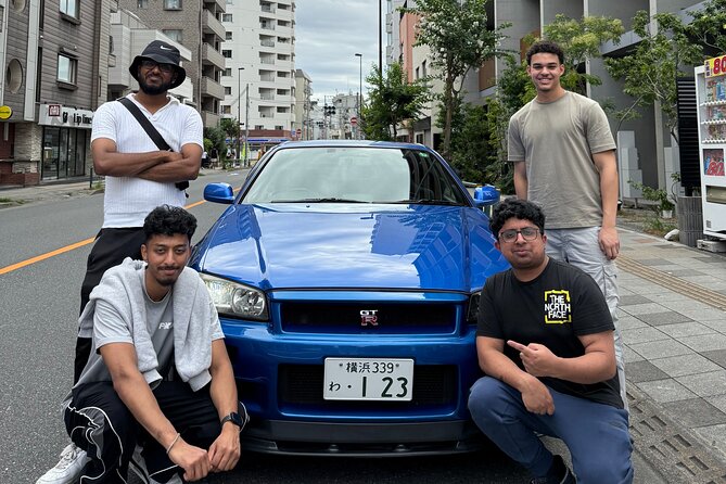 Tokyo and Daikoku Guided Tour in a Nissan GTR R34 - Picking your car: R34 GT-R, Supra, R32, or self-drive