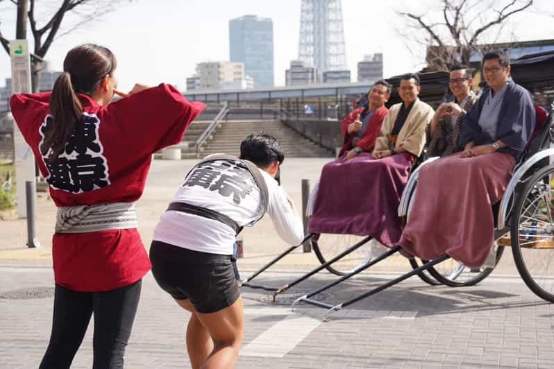Tokyo: Asakusa tour by rickshaw - Two-Meter-High Views in Crowded Asakusa