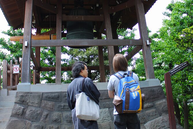 Tokyo: Asakusa Walking Tour with Japanese Comedian - Bentendo, the Bell of Time, and the statue details you will remember