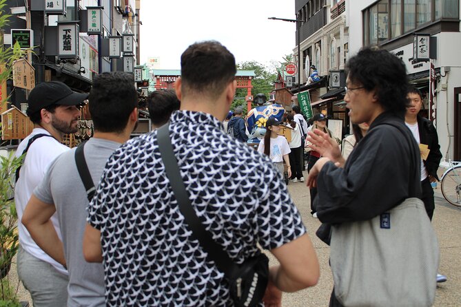 Tokyo: Asakusa Walking Tour with Japanese Comedian - Nitenmon Gate and Asakusa Shrine: power, tradition, and symbolism