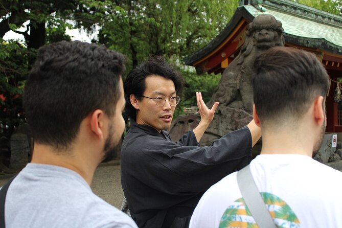 Tokyo: Asakusa Walking Tour with Japanese Comedian - Yogodo and Awashimado: calmer stops with less obvious value