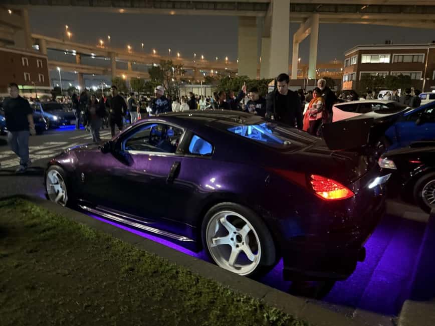 Tokyo: Best Price Daikoku Parking Area JDM Car Meet - Expressway highlights: Rainbow Bridge, Haneda area, Tokyo Tower