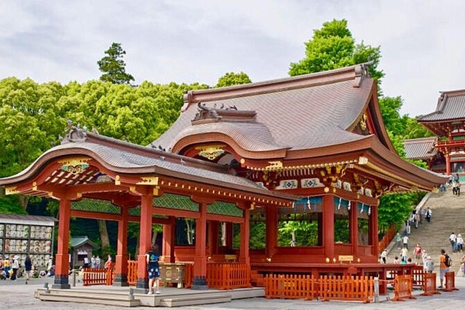 Tokyo: Bus Tour to Kamakura Great Buddha & Enoshima with Pickup - Tsurugaoka Hachimangu Shrine: The Big Walk (About 1.5 Hours)