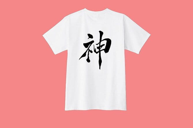 Tokyo: Calligraphy Workshop & Original T-Shirt Creation - Shinjuku calligraphy that feels calm, not complicated