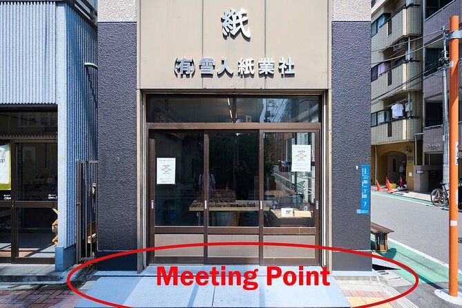 Tokyo Chopstick Making Workshop with Artisan - Meeting Point in Taito City: Getting There Without Stress
