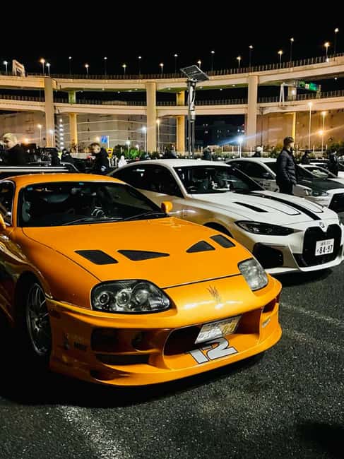 Tokyo: Daikoku Car Meet Experience on a JDM TUNED SPORTS CAR - How the Daikoku P.A. meet turns Tokyo into a movie set