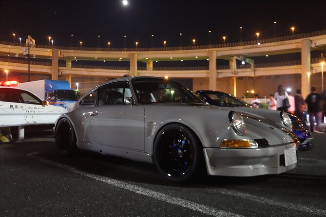 Tokyo: Daikoku JDM Car Meet & Night Car Culture Tour - Rainbow Bridge and Odaiba at night: the road-view you cannot fake