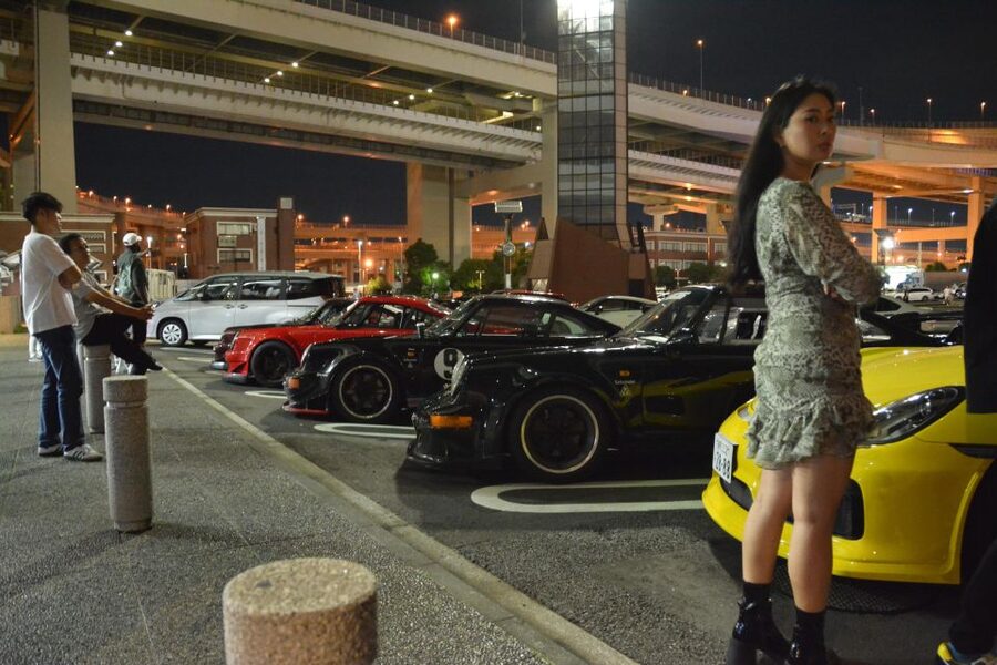 Tokyo: Daikoku JDM Car Meet Tour + LibertyWalk & Autobacs! - Rainbow Bridge and Tokyo Lights: The Night Gets Cinematic