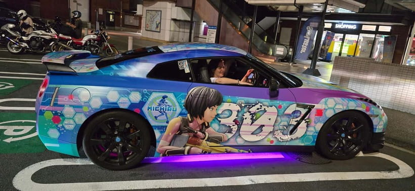 Tokyo:Daikoku JDM Street Culture Tour in wrapped 86 - Finding the meeting point in Shinjuku, starting around 11:30pm