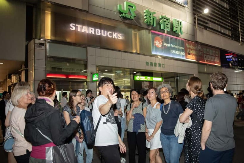 Tokyo: Dark Side of Tokyo Shinjuku Red Light Walking Tour - Entering Shinjuku: Meeting at the East Exit Police Box