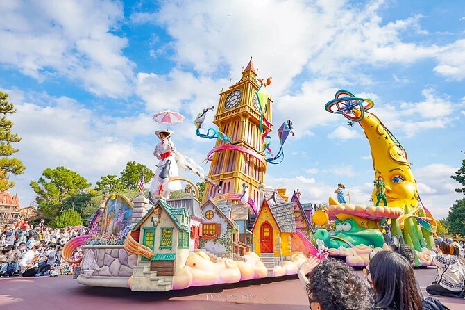 Tokyo Disneyland: 1-Day Ticket & Private Hotel Transfer - Your Disneyland Day: Rides, Shows, Parades, and Fireworks