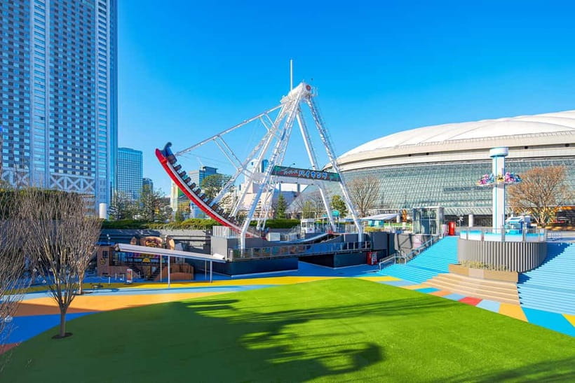 Tokyo Dome City Attractions 5-Ride Ticket - LaQua’s spa and dining zone: when to use it