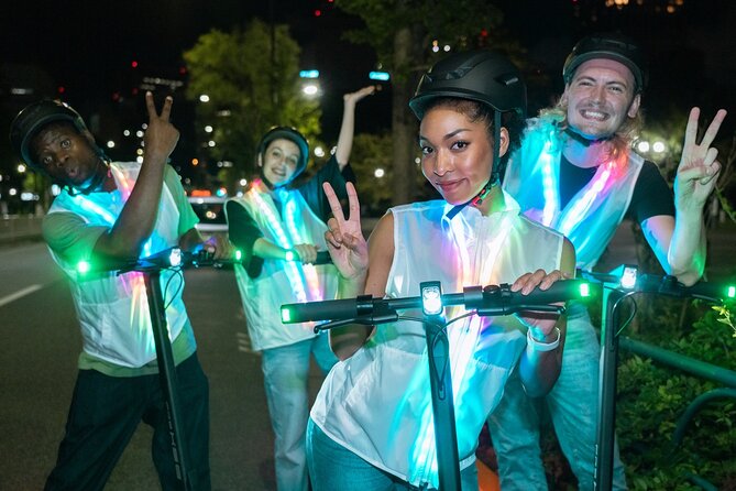 Tokyo: E-scooter Experience in Shibuya with Iconic Photos - Meeting at NEON NEON TOKYO, and how the 2-hour flow feels