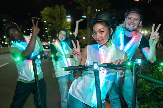Tokyo: E-scooter Experience & Tokyo Tower night Tour - Key things to know before you glide around Tokyo Tower
